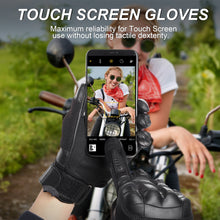 Load image into Gallery viewer, Touch Screen Tactical Gloves PU Leather Army Military Combat Airsoft Sports Cycling Paintball Hunting Full Finger Glove Men