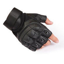Load image into Gallery viewer, Touch Screen Tactical Gloves PU Leather Army Military Combat Airsoft Sports Cycling Paintball Hunting Full Finger Glove Men