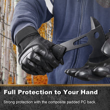 Load image into Gallery viewer, Touch Screen Tactical Gloves PU Leather Army Military Combat Airsoft Sports Cycling Paintball Hunting Full Finger Glove Men
